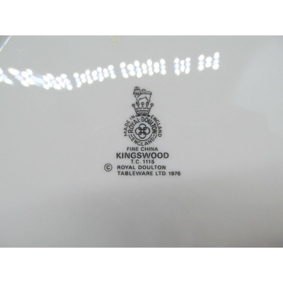 Royal Doulton Kingswood Salad Bread Plate Saucer Lot of 6 pieces - Picture 3 of 9